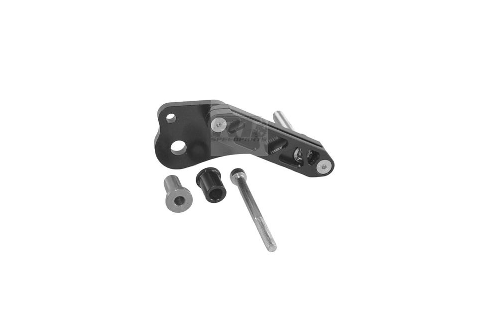 ESO Fußrastenplatten SET Schwarz für GM