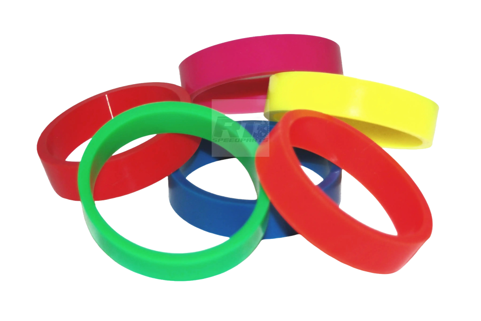 Gummiband für Gabel Schwarz